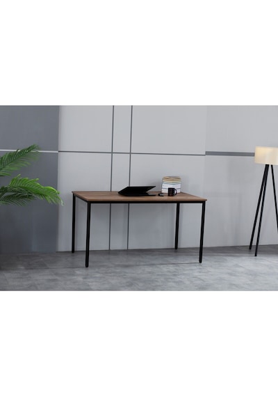 Sehpol Çalışma Masası 140x80x75 Cm Siyah Richmood Siyah