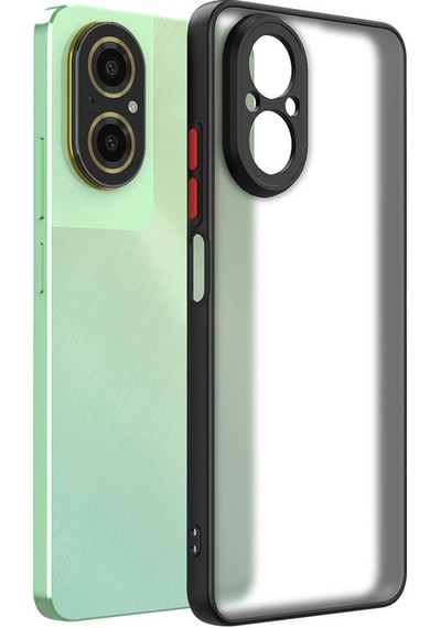 Mobilefix Realme 12 Lite Kılıf Hux Kapak - Lacivert Lacivert