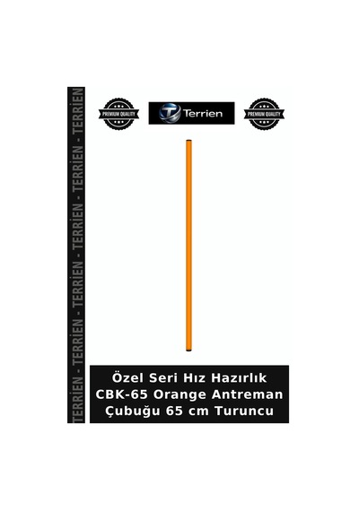 Özel Seri Hız Hazırlık Cbk-65 Orange Antreman Çubuğu 65 Cm Turuncu