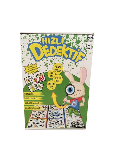 Hızlı Dedektif Dikkat  Oyun Aile Oyunu