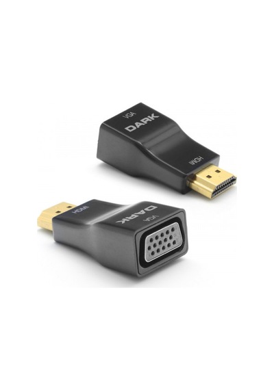 Dark Dk Hd Ahdmıxvga5 Hdmı Vga D Çevirici Adaptör Siyah