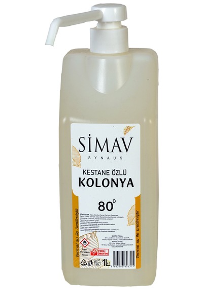 Simav Synaus Kestane Özlü ve Termal Sulu Kolonya Seti 4'lü