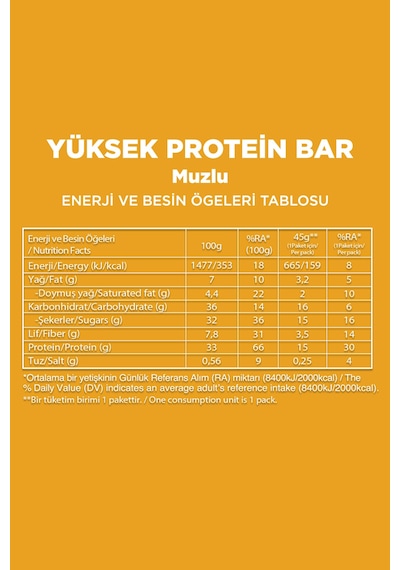 Fellas Yüksek Protein Bar Süper Karma Kutu 24 Adet