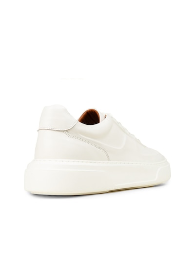 Deery Erkek Hakiki Deri Beyaz Sneaker Ayakkabı - 04601mbyze01