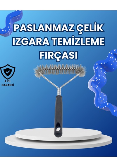 Paslanmaz Çelik Izgara Temizleme Fırçası Mangal Ve Etelıktf-2ece3