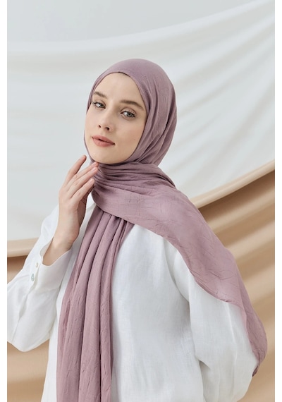 Deserto Fashion Bambu Şal Düz Renk-3571 Çok Renkli
