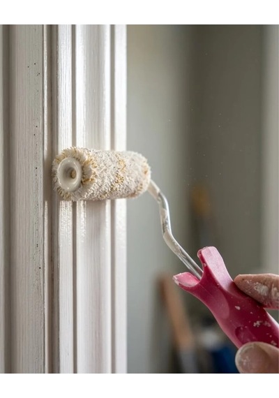 Home 10 Cm Mini Boya Rulosu Seti 6 Adet Yedek Rulo Hediyeli Dar Alan Boyama Rulo Fırça