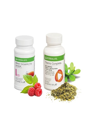 Herbalife Set Mini Ahududu Aromalı 50 Gr Çay - Thermo Complete