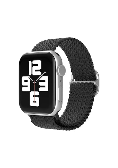 Newface Apple Watch Uyumlu 38mm Star Kordon - Siyah
