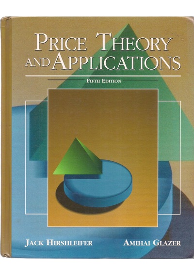 Price Theory And Applications Hardcover Ciltli-5Th Edition