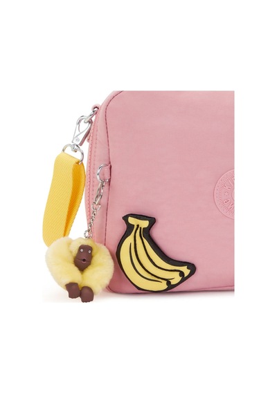 Kipling Miyor Print Minions Large Beslenme Çantası Pink Daisy Kı89241mı Çok Renkli