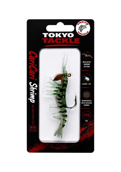 Tokyo Tackle Caricari Shrimp 7.6cm 6.5gr Silikon Karides Sahte Yem Renk : Tt028