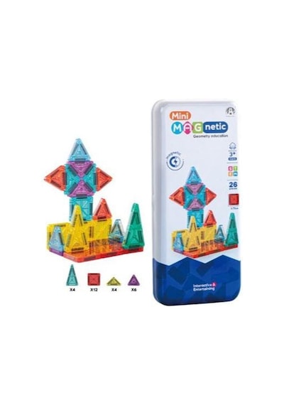 Mini Magnetic Puzzle Tin Box 3,75 Cm 26 Pcs /ch1471