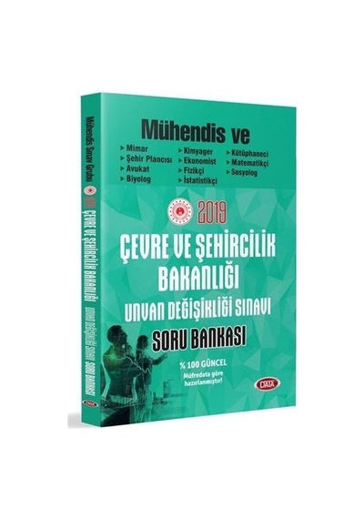 Çevre ve Şehircilik Bakanlığı Unvan Değişikliği Mühendis Sınavı Soru Bankası / Kolektif