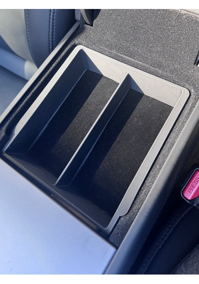 Tesla Model Y Juniper Kol Dayama Kolçak İçi Düzenleyici Çekmece Süet Kaplı 001