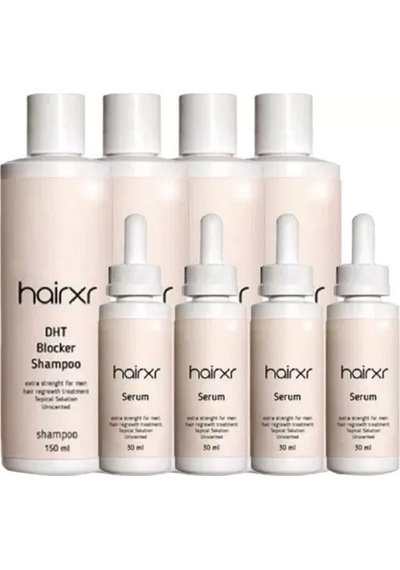 Hubrendy Sh Hairxr 4x150 Ml Ölçeğinde Şampuan Ve Serum