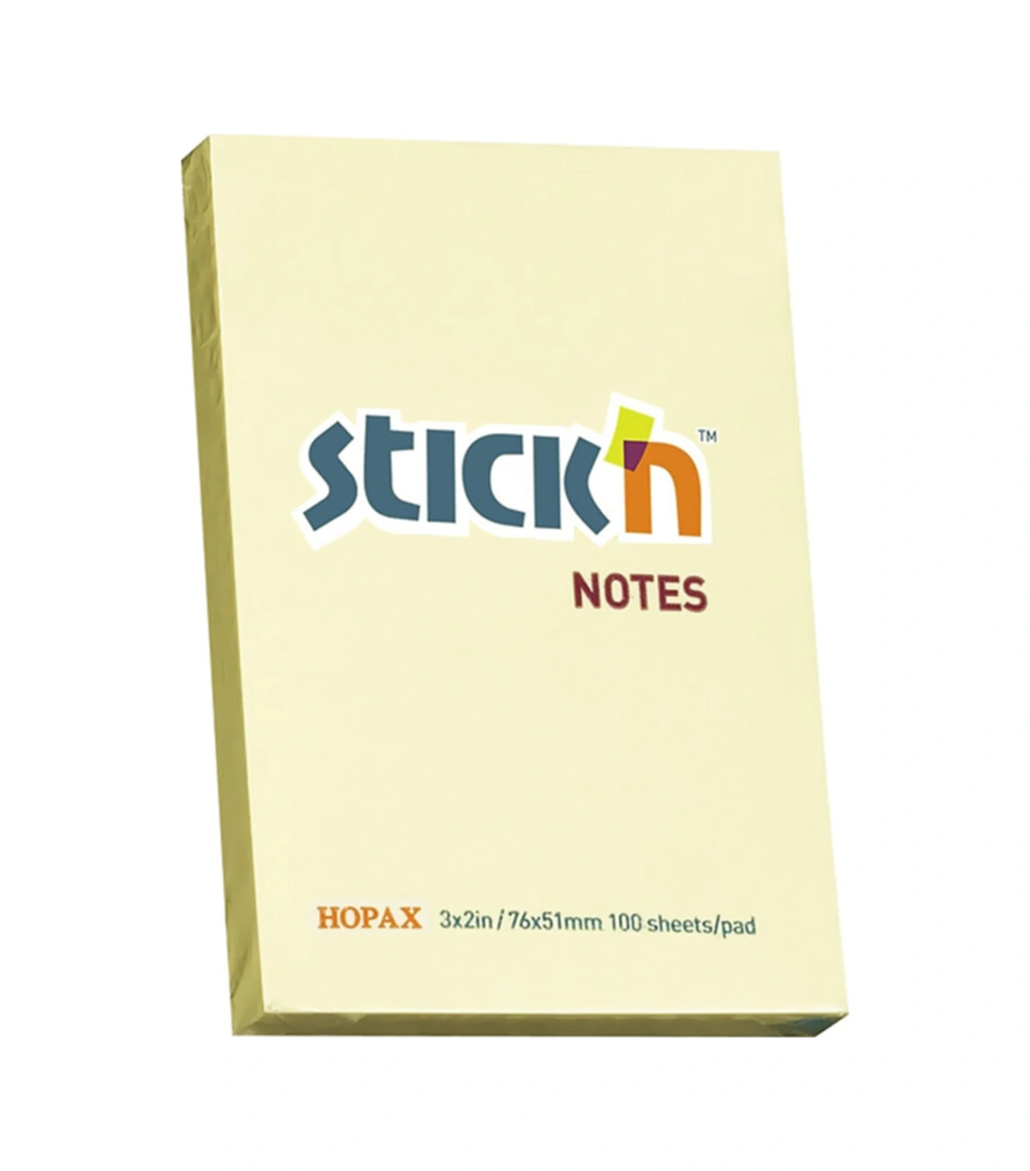 21006 Stıckn 76x51 Pastel Sarı 100yp