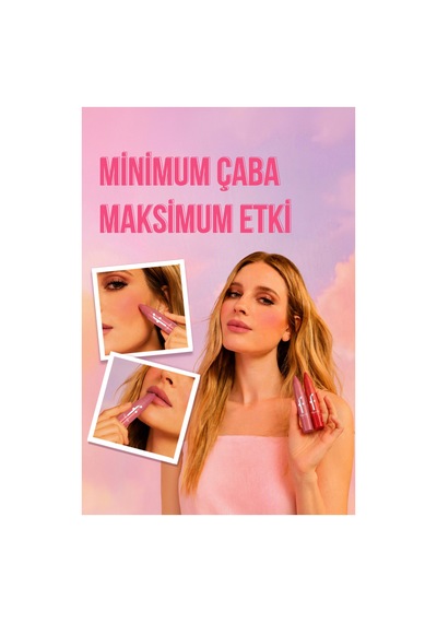 Lip & Cheek Yüksek Pigmentli Kremsi Yarı Mat Bitişli Crayon 8682536121453 001urbanrose