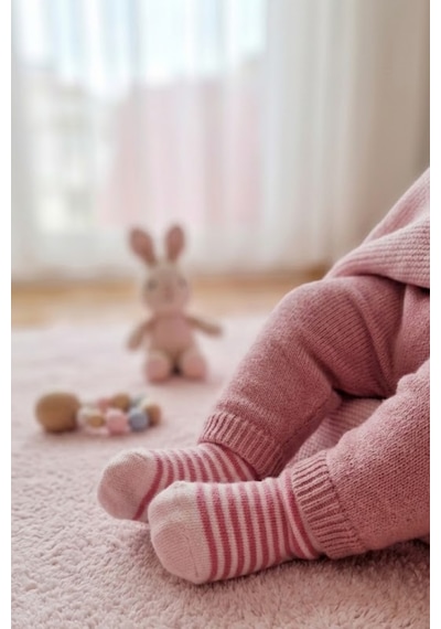 Socketta 5'li Karışık Renkli Sürpriz Paket Kız Bebek Pamuk Desenli Soket Çorap - Premium Çok Renkli Socketta 5'li Karışık Renkli Sürpriz Paket Kız Bebek Pamuk Desenli Soket Çorap - Premium Çok Renkli