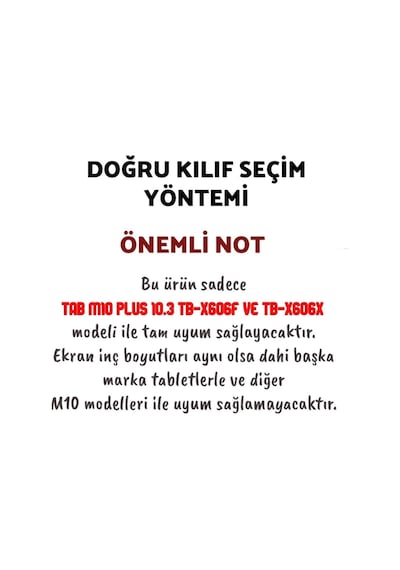 Trendsshop Tab M10 Tb-x606f Za6h0015tr 10.3 Inç 360 Dönerli Kılıf + Ekran Koruyucu
