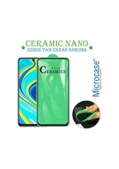 Xiaomi Redmi Note 9S Tam Kaplayan Esnek Ceramic Nano Ekran Koruma
