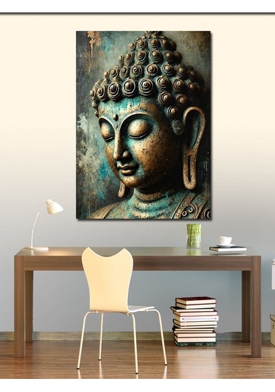 Kanvas Tablo Buda Ve Meditasyon 70cmx100cm