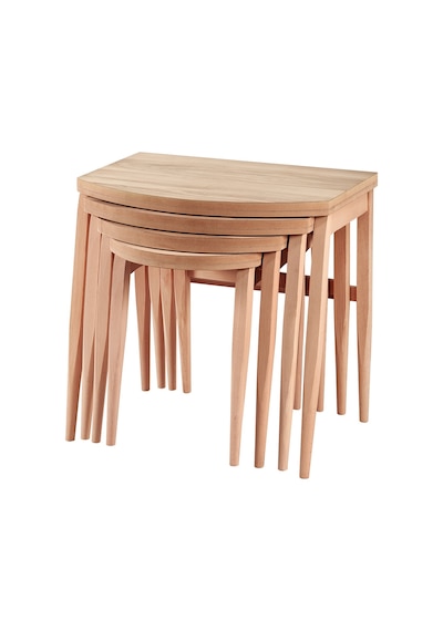 Mkd - Zgn 110 / Siena Zigon Sehpa Ham Cilasız Ahşap