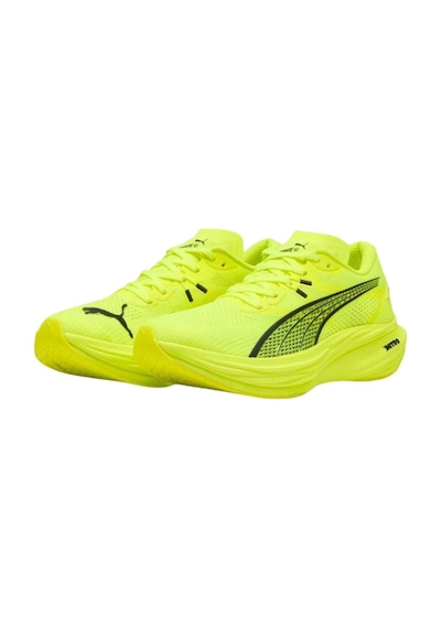 Puma Puma Deviate Nitro 3 Erkek Sarı Yol Koşusu Ayakkabısı 7773 Sarı