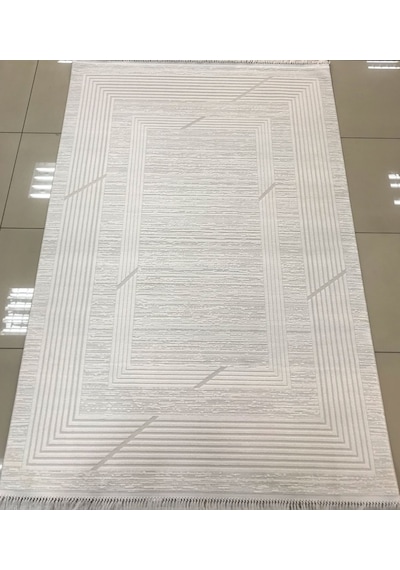 Merinos Halı Elegance 74430 060 Serisi Akrilik Salon Oturma Yatak Odası Halısı Krem
