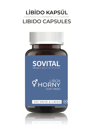 SOVİTAL Libox Güç Libido Ginseng Takviyeli 60 Adet 8682851193715