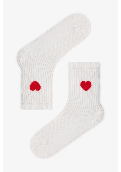 Penti Kız Çocuk Colored Hearts 4'lü Tenis Soket Çorap