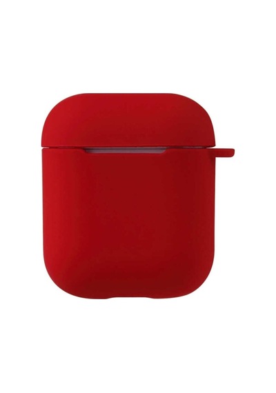 Apple AirPods Uyumlu Kılıf Zore Airbag 11 Silikon Kırmızı