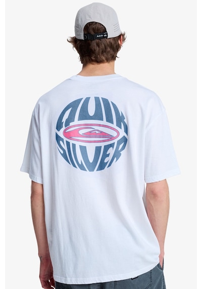 Quiksilver Quikglobe Erkek Tişört BEYAZ