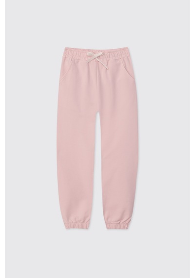 Panço Kız Çocuk Kapüşonlu Pembe Eşofman Takımı 2621gk17008