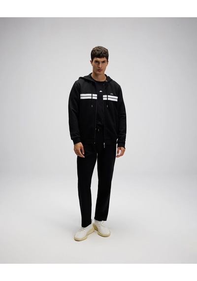 Ellesse Em617-bk Erkek Kapüşonlu Siyah Sweat Siyah