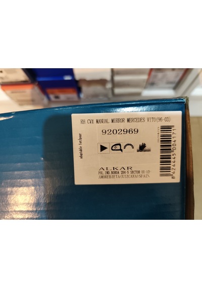 Mercedes W638 Ayna Sağ Komple Alkar A6388100116 9202969 Ayna Sağ Komple