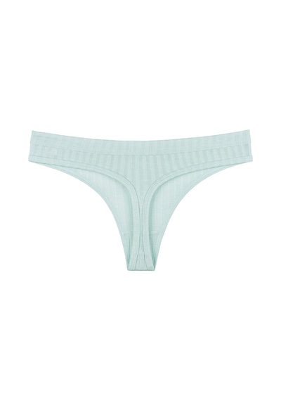 Sensu Kadın Fitilli Soft Renkler 5'li Tanga Külot Set - Kts3052 Karışık.