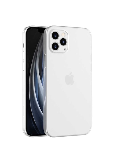 Apple Uyumlu iPhone 12 Pro Max Kılıf Zore Blok Kapak Renksiz