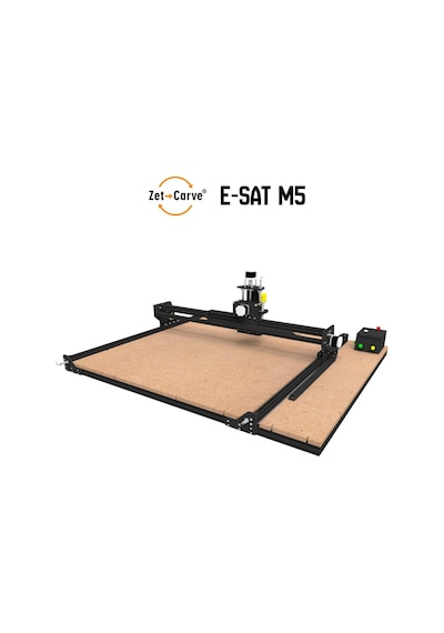 Zetcarve E-sat M5 Cnc Router 60x60 Cm