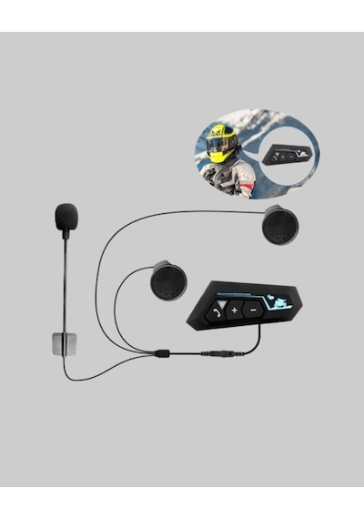 Bt22 Kask Bluetooth Kulaklık 5.0 Gürültü Engelleyici Ve Eller Serbest Kullanım 97051701