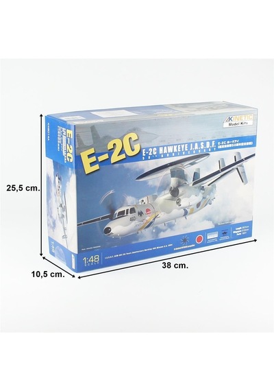 Kinetic K48014a 1/48 Ölçek, E-2c Jasdf Np2000 Props Savaş Uçağı, Plastik Model Kiti-56385