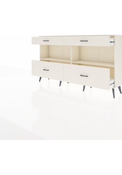 Arges Konsol 2 Raflı 4 Çekmeceli 176x30x99 Aytaşı-aytaşı Aytaşı-aytaşı