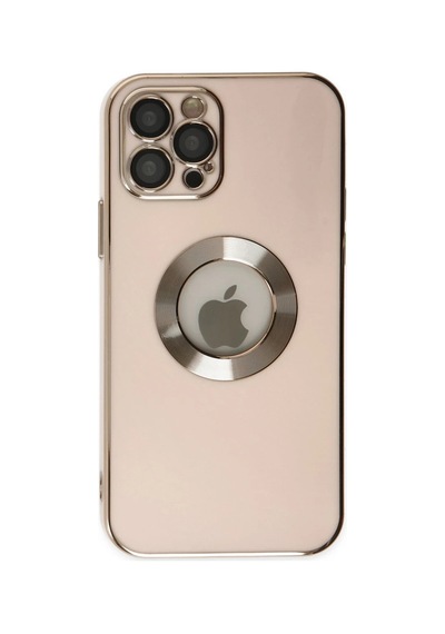 Apple İphone 12 Pro Kılıf Store Silikon - Pembe 0.2M-Çok Renkli