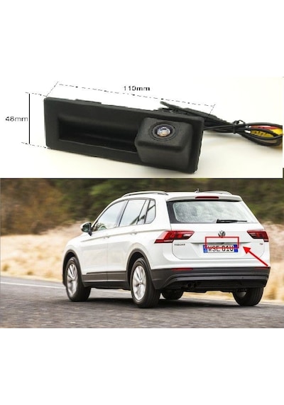 Tiguan 2015-2019 Kamerası Bagaj Açma Kolu Tutamak Kamera