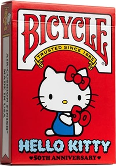 Bicycle Hello Kitty Premium Oyun Kağıdı Koleksiyonluk İskambil Kartları Destesi