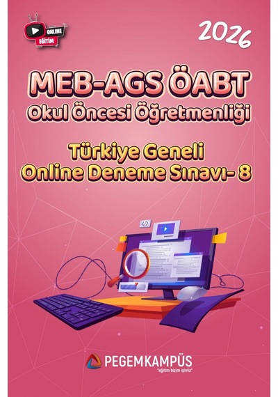 2026 Meb-ags Öabt Okul Öncesi Öğretmenliği Türkiye Geneli Online Deneme Sınavı-8