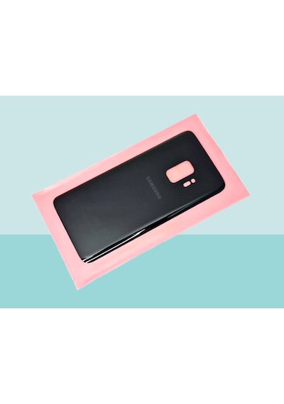 Samsung Galaxy S9 Uyumlu Arka Kapak Batarya Kapağı - Siyah Çok Renkli