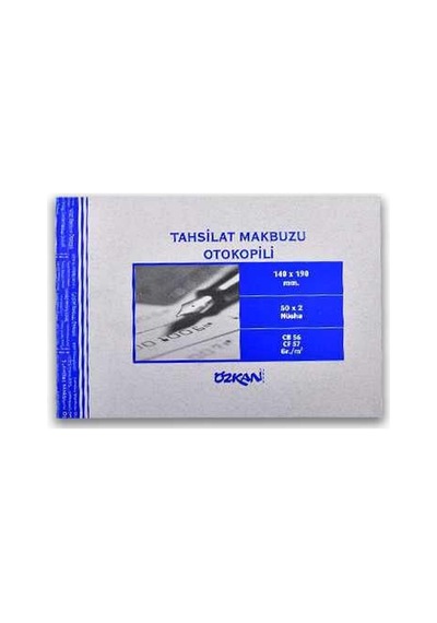 0120 Tahsilat Makbuzu Otokopili 1 Adet