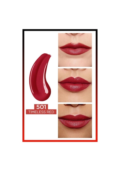 L'Oreal Paris Infaillible 2-Step 24 Saat Kalıcı Likit Ruj & Balm - 501 Timeless Red