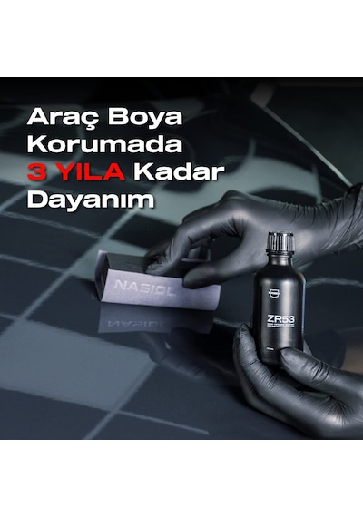 Zr53 Araç Nano Seramik Kaplama Ve Boya Koruma-50 Ml-3 Yıl Etkili-10h-profesyonel Bakım-otomobil Boya Bakımı, Oto De